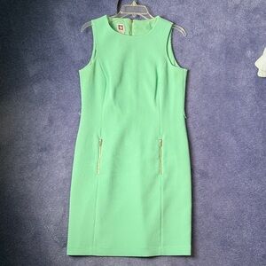 Anne Klein Mint Green Midi Dress
